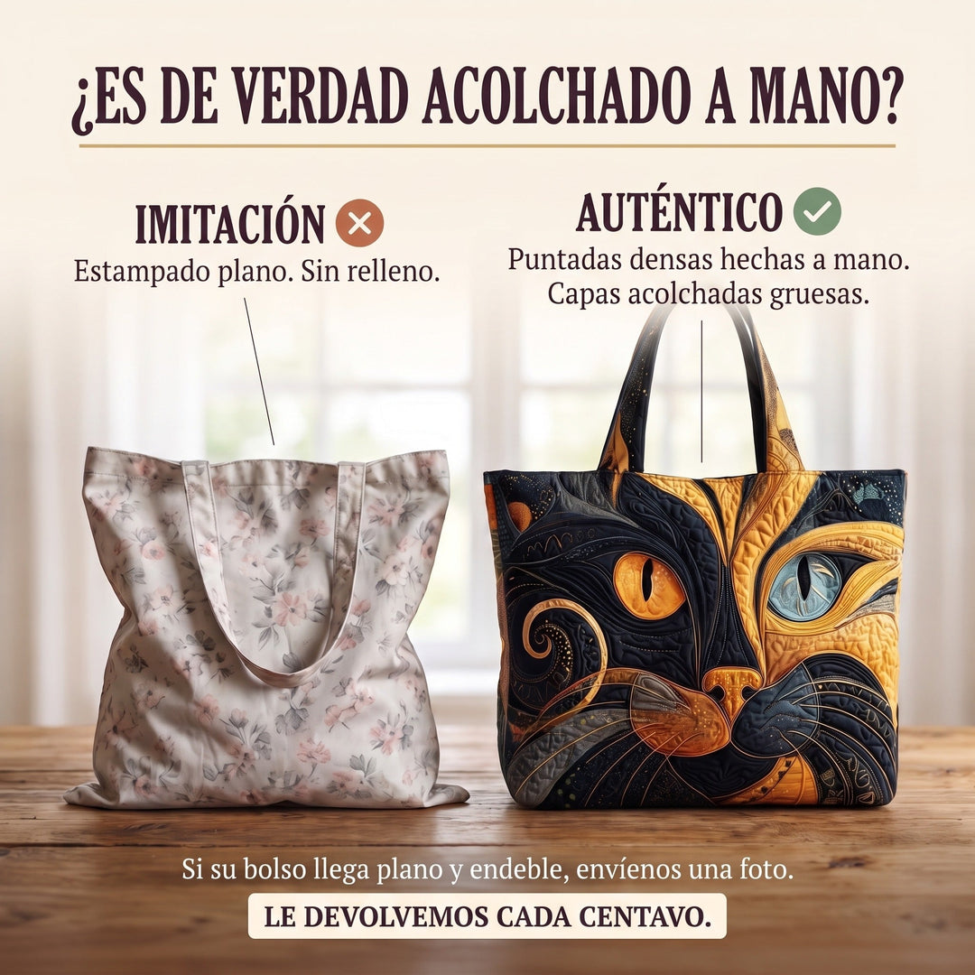 Bolso Artesanal — Gato Místico